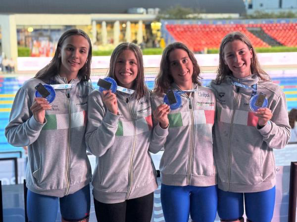4x100 mista femminile oro eurojrs samorin 2025