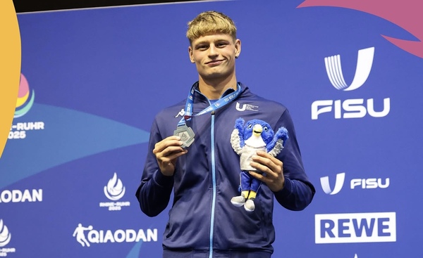 universiadi 2025 griffante argento 800 sl federcusi