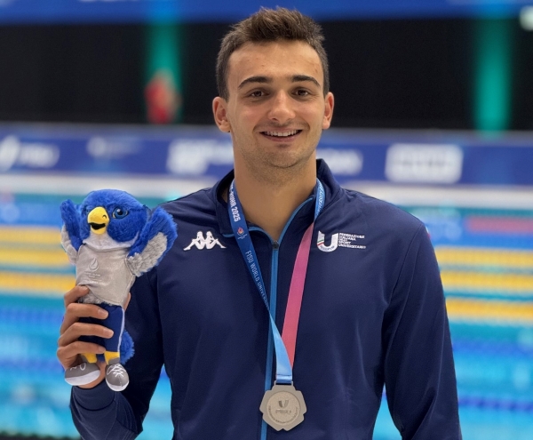universiadi 2025 giovanni guatti 50 stile libero argento