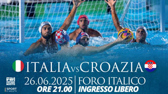 Pallanuoto maschile - Italia - Croazia - 26 giugno 2025