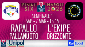 Pallanuoto Coppa Italia Femminile Unipol - Diretta RaiSport