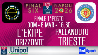 Pallanuoto Coppa Italia Femminile Unipol - Diretta RaiSport