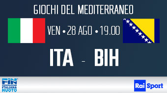 Giochi del Mediterraneo - Taranto 2026 - Torneo di Pallanuoto Maschile - Diretta RaiSport