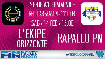 Pallanuoto Serie A1 Femminile - Diretta Waterpolo Channel