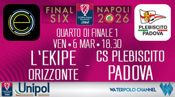Pallanuoto Coppa Italia Femminile Unipol - Diretta WP Channel