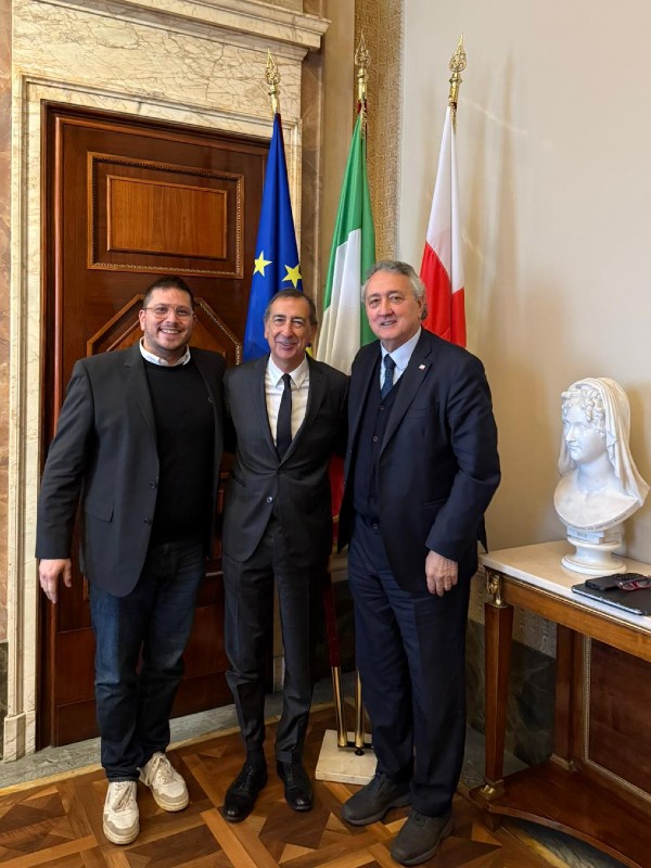 da sinistra Marco Del Bianco Sala e Barelli