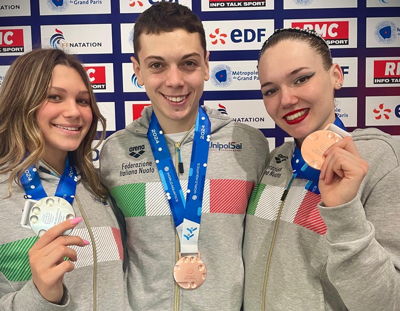 L'Italia saluta Parigi con Pelati e Vernice terzi nel duo misto tecnico di Coppa del Mondo