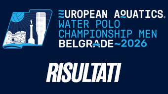 Campionati Europei di Pallanuoto 2026 - Torneo Maschile - Belgrado - Risultati
