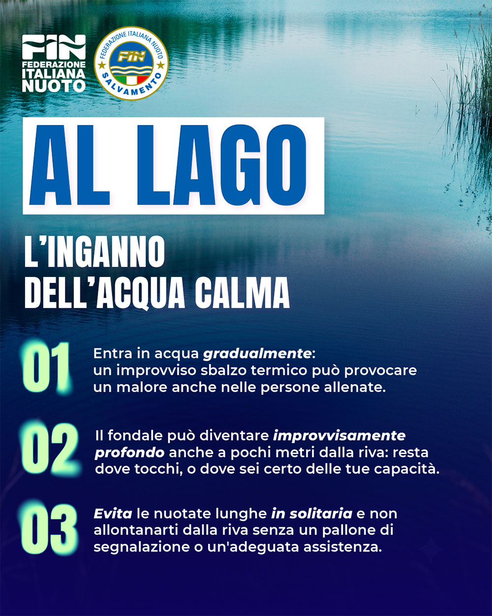 Al lago - l'inganno dell'acqua calma