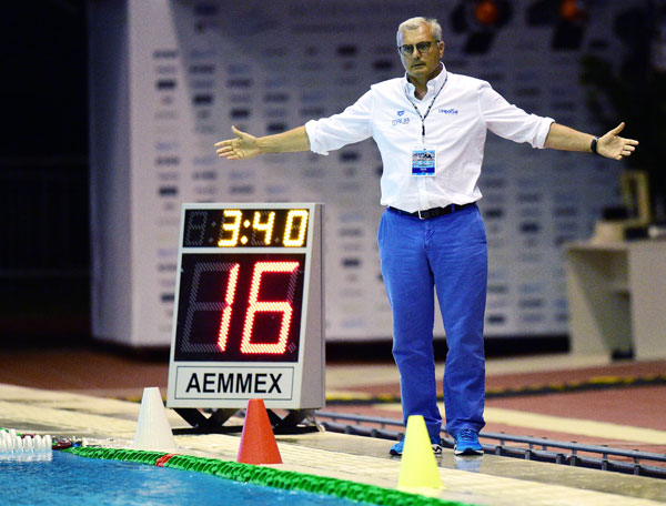 52° Trofeo Settecolli - Internazionali di Nuoto Clear - Roma, 12-14 giugno 2015 » 52° Trofeo Settecolli - Internazionali di Nuoto Clear - Day 1 - Men's Water Polo Tournament - ITA-CRO - Roma, 12 giugno 2015