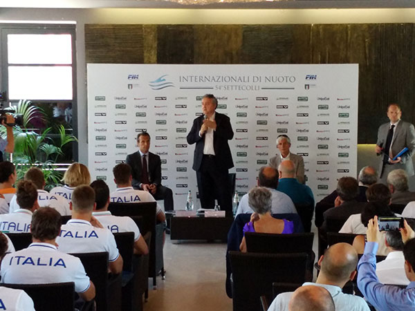 54° Trofeo Sette Colli - Internazionali di Nuoto - Roma, 23-25 giugno 2017 » Press Conference - June 22 2017