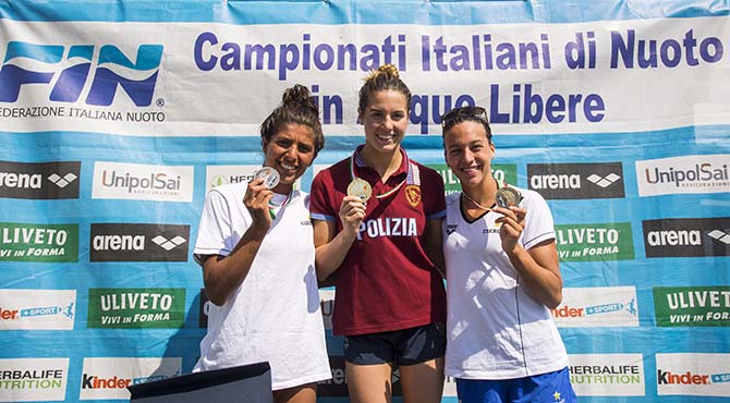 Acque Libere - Campionato Italiano Assoluto 10 km - Genova, 4 luglio 2018
