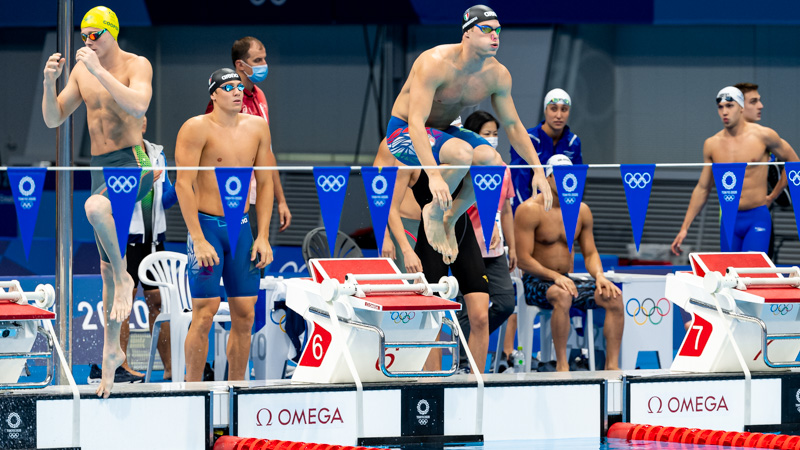 Olimpiadi. Nuoto. Batterie 6^ giornata