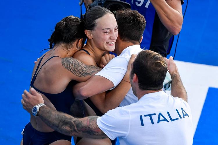 Europei di Roma. High Diving. Cosetti di bronzo dai 20 metri