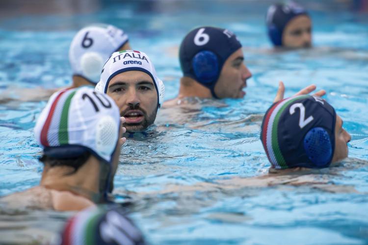 Mondiali Budapest 2022. Allenamento Settebello a Sopron