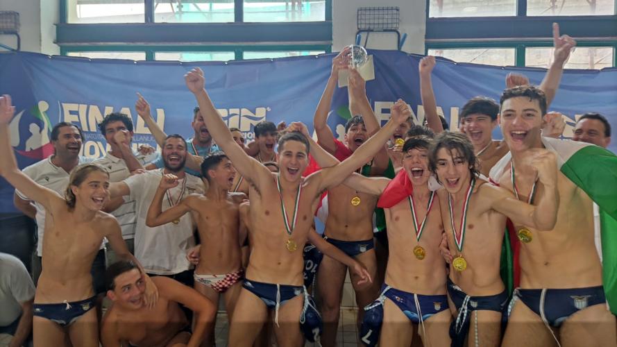 Finali Under18A M. Lazio Nuoto Campione d'Italia