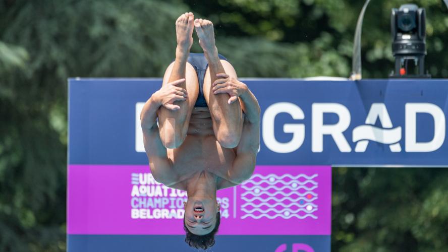 Europei Belgrado. Tuffi. Preliminari 3 metri M