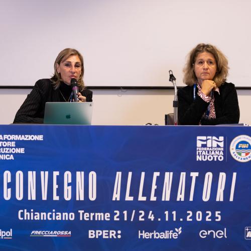 Convegni Allenatori 2025. Focus su nuoto artistico e salvamento