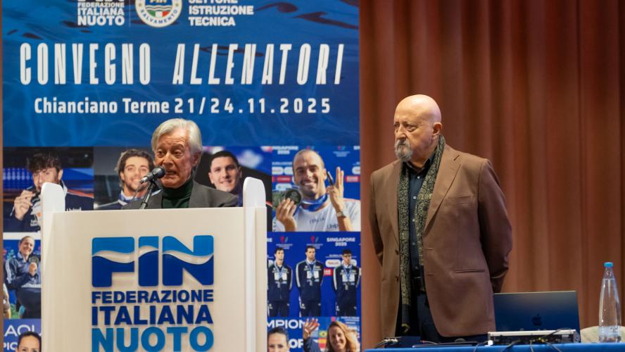 Convegni Allenatori 2025. La prima giornata è dedicata al nuoto
