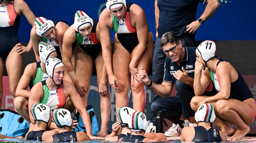 Mondiali. L'esordio del Setterosa