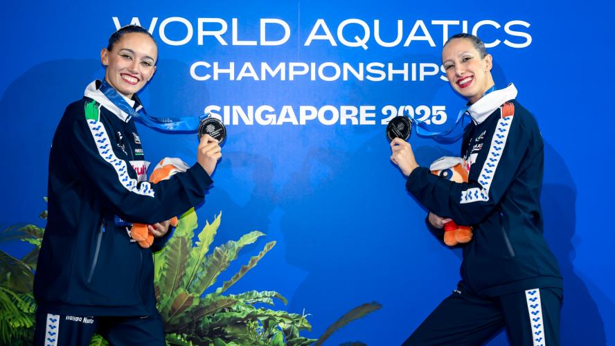 Mondiali. Ruggiero-Piccoli d'argento nel libero