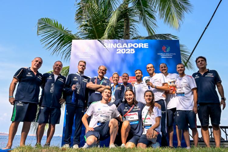 Mondiali. Staffetta d'argento. Italia prima tra le nazioni 
