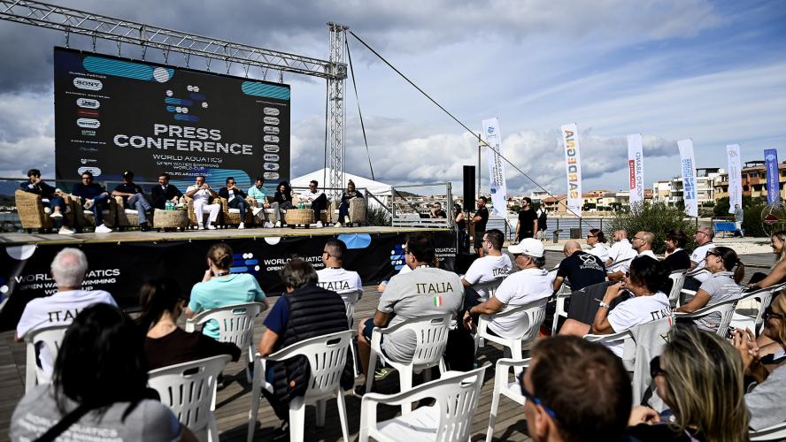 World Cup Golfo Aranci. La conferenza stampa