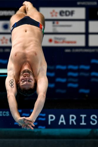 Europei di Parigi. Tuffi giorno 2. Preliminari trampolino 1 metro M