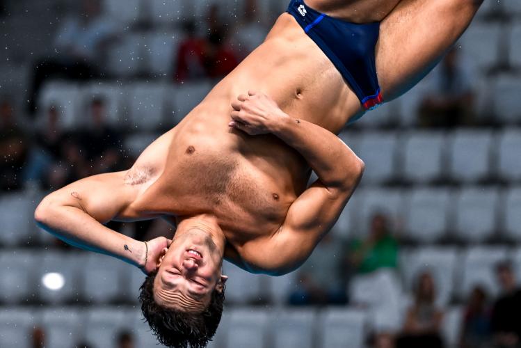 Europei di Parigi. Tuffi giorno 6. Preliminari trampolino 3 metri M