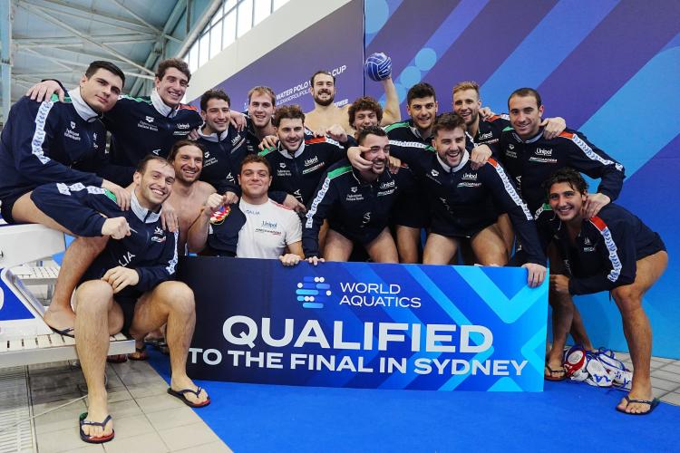 World Cup ad Alessandropoli. Italia-Croazia 13-11