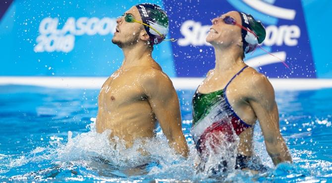 Federazione Italiana Nuoto - Europei. Via al sincro coi campioni del mondo